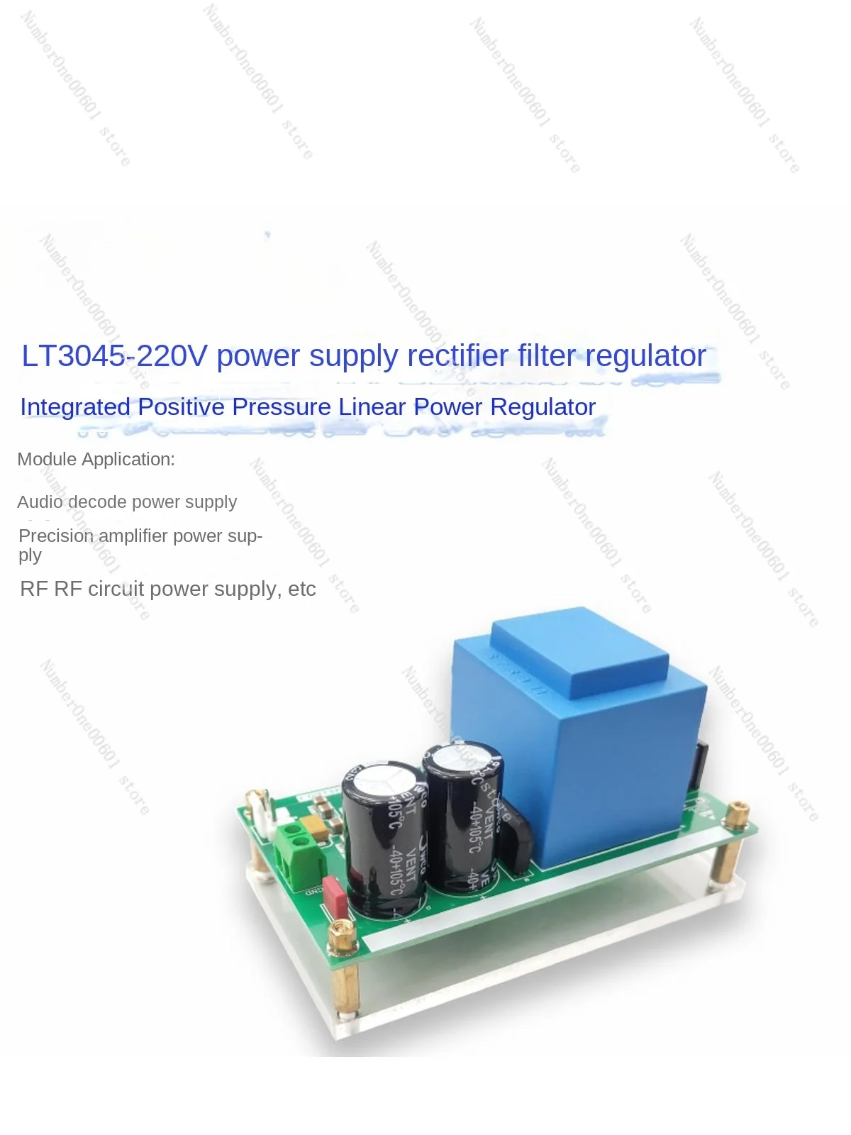 Lt3045 Positive Pressure Power Module 3-Piece Parallel Low Noise Linear Power Supply 220vac Power Supply