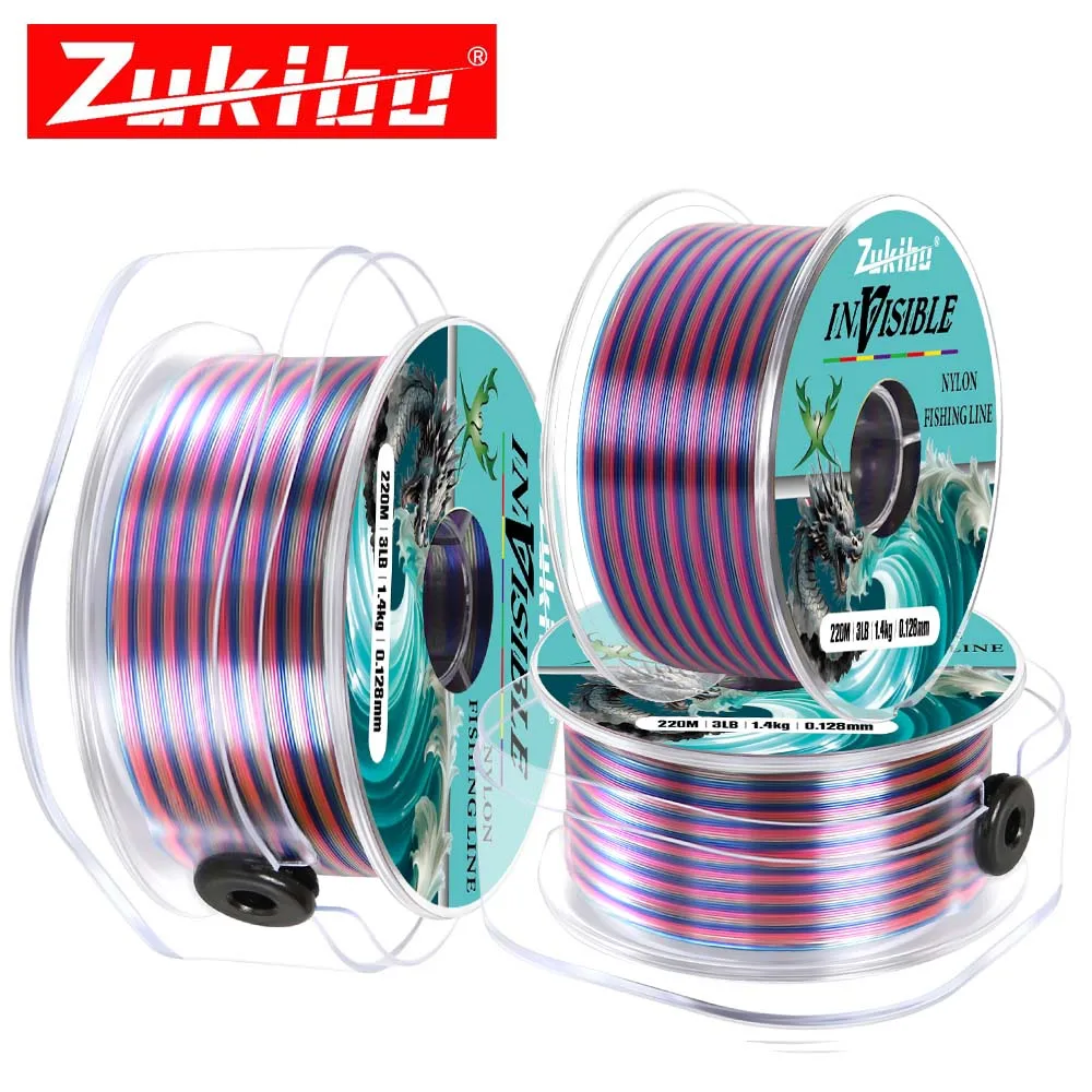 ZUKIBO JIAOLONG 220M 350M Nylon Fishing Line Super Stronger Nylon Line Japan Monofilament Saltwater Freshwater Mono Line pesca