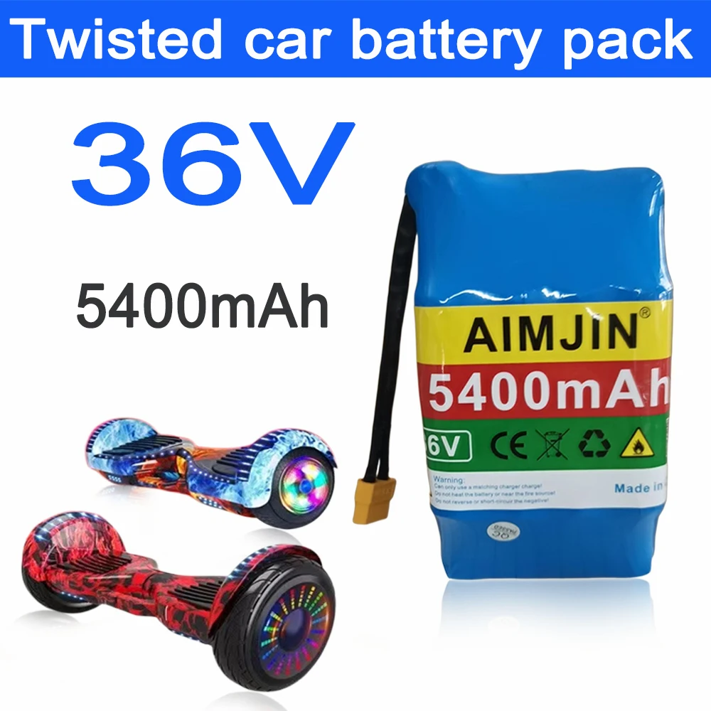 

36V 5400mAh high capacity Suitable for Twisted Scooter torsion car battery pack