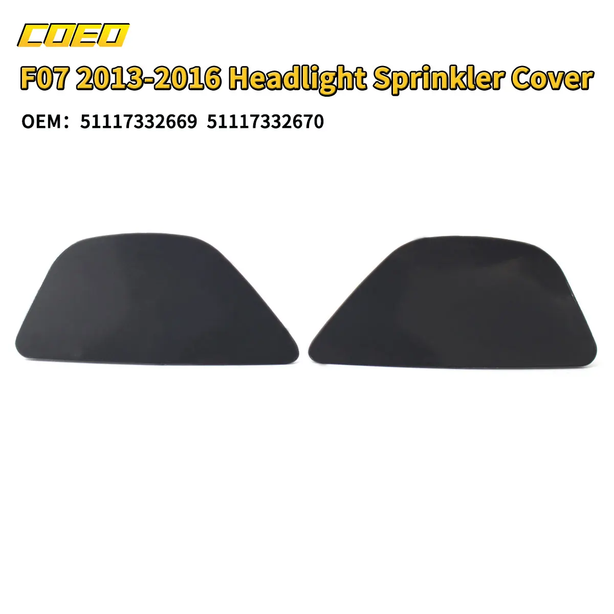 

Насадка для омывателя автомобильных фар, 1 пара, сменная КРЫШКА ДЛЯ BMW F07 2013-2016 51117332669 51117332670