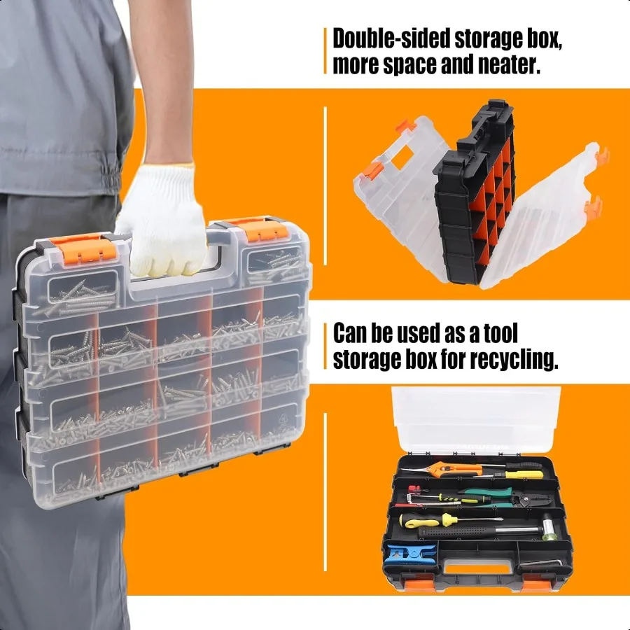 2002 peças kit de sortimento de porcas e parafusos 304 kit de sortimento de parafusos de aço inoxidável métrico sae phillips pan cabeça e ferragens de cabeça plana