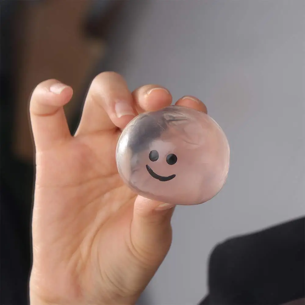 2 pz Spremere Acne TPR Sfera di Cristallo Solido Trasparente Sfera D'acqua Pizzicare Giocattolo Realistico Creativo Bolla Polpo Pizzicare Giocattolo