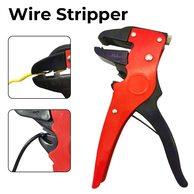 Portable Multifunctional Duckbill Wire Stripper Reset Spring Cable Crimper Utility Plastic Convenient Wire Cutter Utility