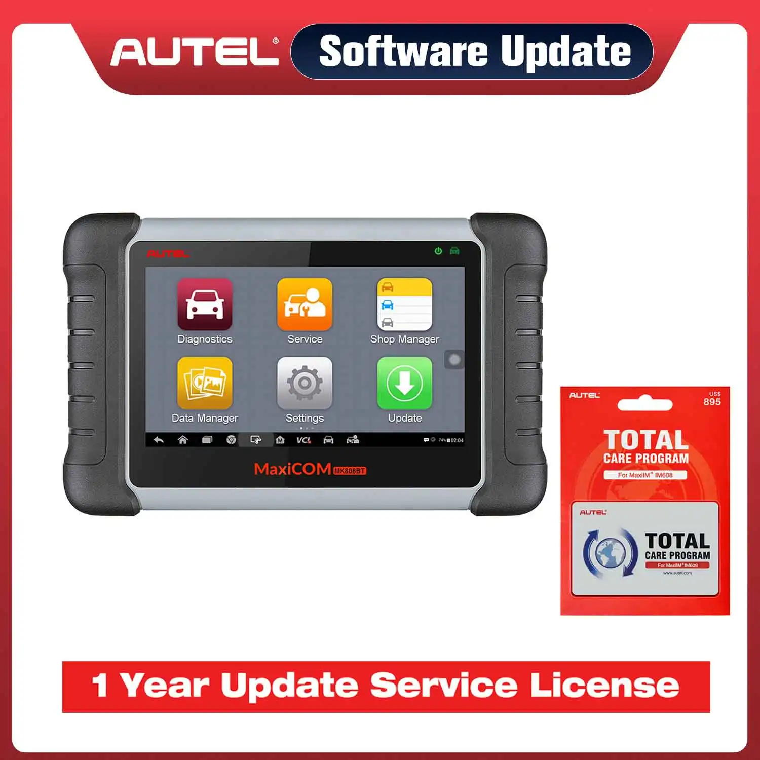 Autel Software Update Service 1 Year For DS808 DS808BT online update