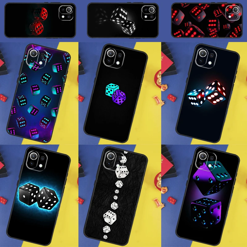 Dice Art Case For POCO X5 X3 F5 Pro M5 F3 F4 X4 GT Cover For Xiaomi 13 Ultra 11T 12T Pro 12 Lite