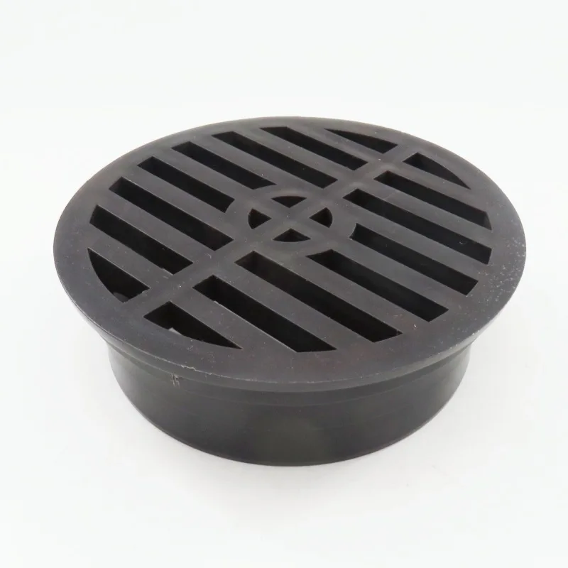 PVC Lawn Drain Cover Grate 4 Inch for Garden Drainage Outlet Offering Protection and Efficient Drainage Performance