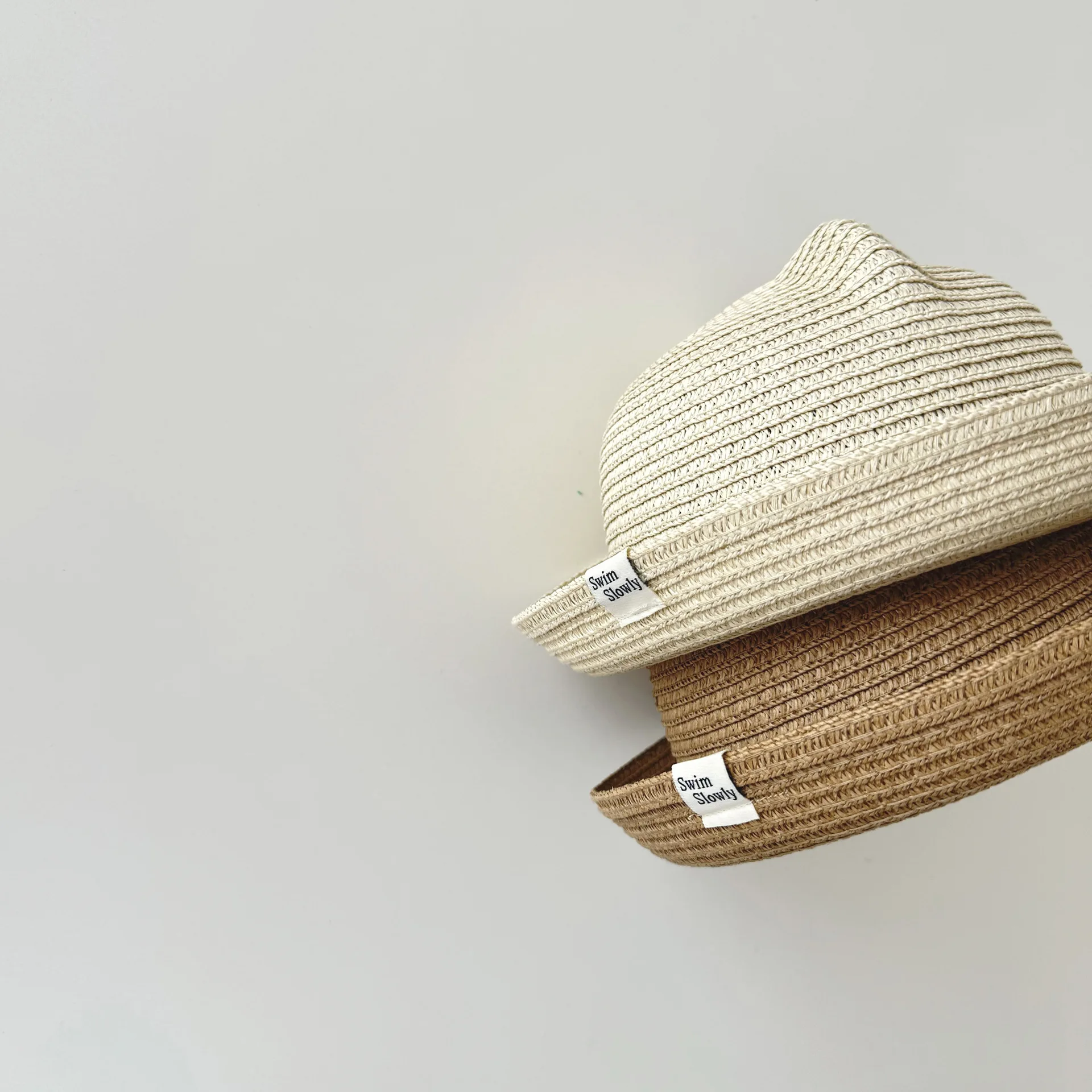 Children's Straw Hat Summer Boys' Sun Protection Straw Hat Fashion Baby Fisherman Hat Children Panama Caps