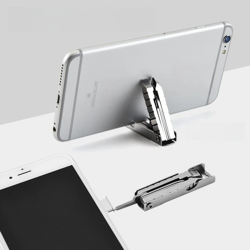 Multi Functional Tool Cross Shaped Screwdriver Versatile Repair Tool Creative Phone Holder