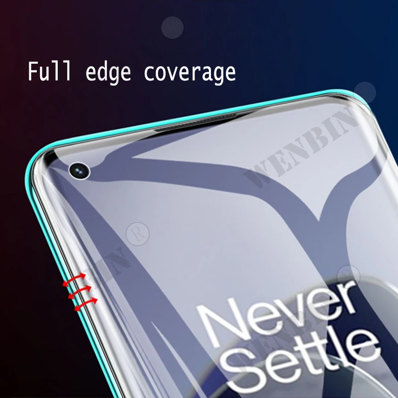 5 Pcs Hydrogel Film For OnePlus 12 12R 11 10 9 8 7 Pro Nord CE 3 2 Lite N300 N200 N30 N20 CE 3 2 Fill Cover Screen Protector