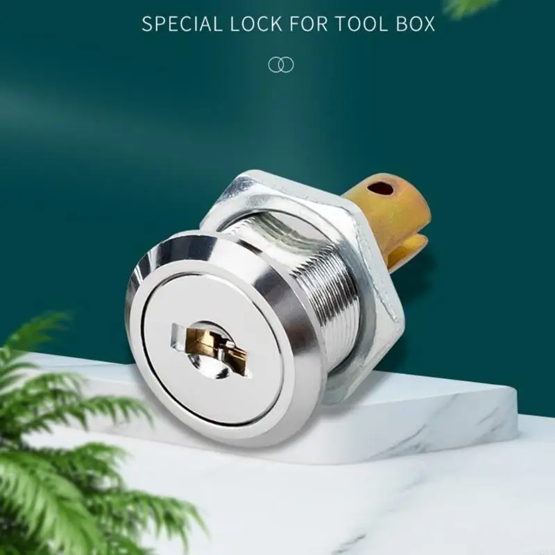180 ° Rotation Entsperren von Schubladenverriegelungsschrank Bindage Tool Box Lock N2UD