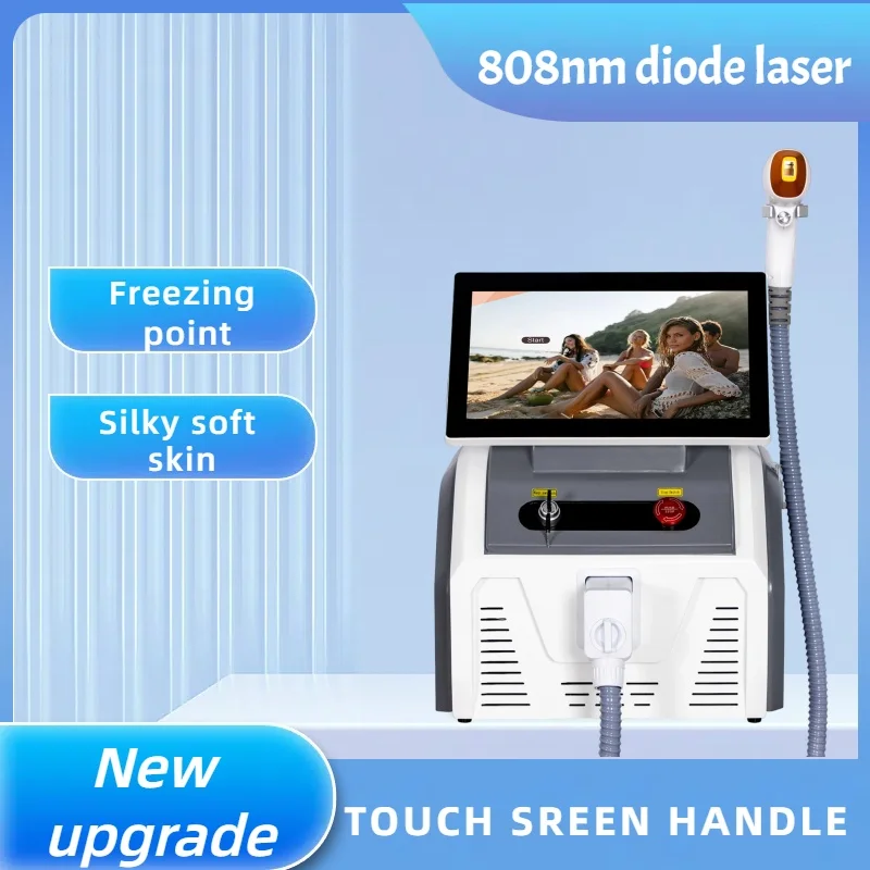 

Factory Direct Sales 4000W 808nm Diode Laser Hair Removal Machine Effective Permanent Painless For Salon Use Women Epilator