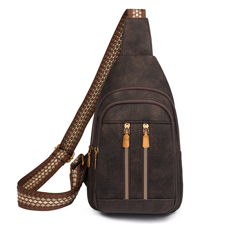 Trendy and Fashionable Women's Chest Bag Versatile and Elegant Women's Waist Bag Large Capacity Daily Wear Women's Chest Bag