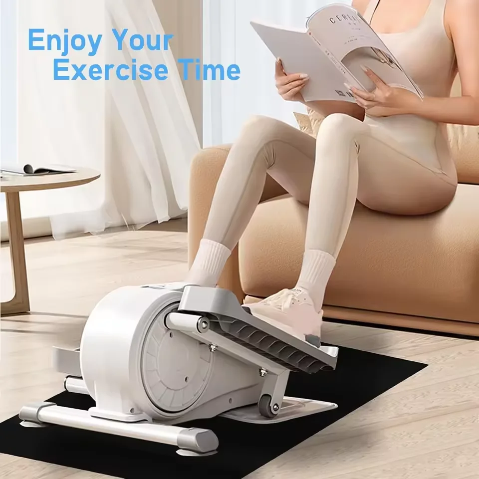 Ellipse Beintrainer-Maschinenmatte, rutschfeste Fußpedal-Trainingsmatte, weiche Stepper-Bodenmatte, verbessert die Stabilität für Fitness, Sport