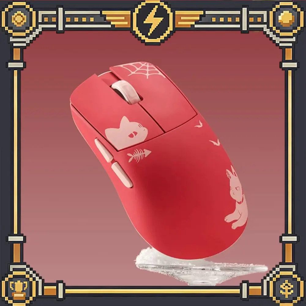WLMOUSE YINGMG Mouse Magnesium Alloy PAW3950HS Sensor 8K Two-mode Wireless Optical Switch Ultra 47g Lightweight FPS Gaming Mouse
