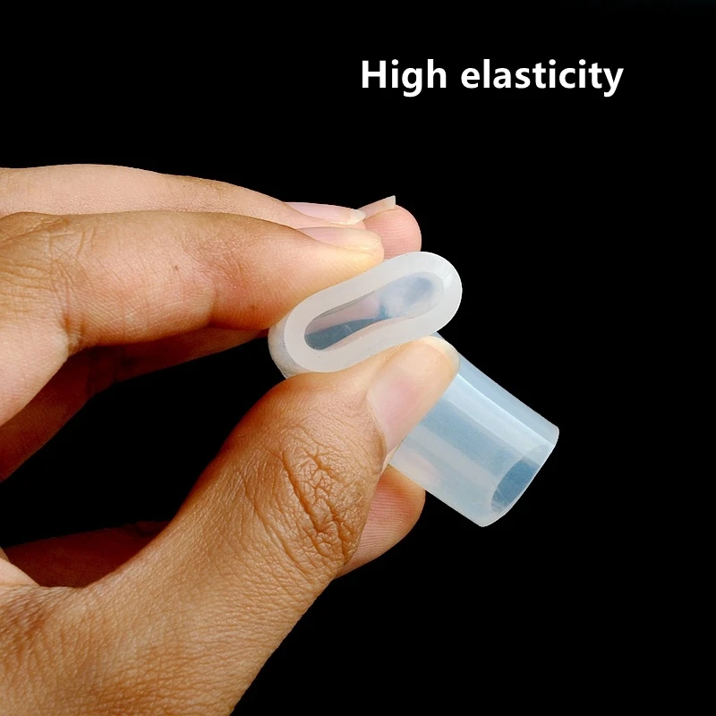 1~5PCS Silicone Flexible Joints Reducing Direct Elbow Hose Accessories Tube Flexible Drink Water Soft Connector Food Grade