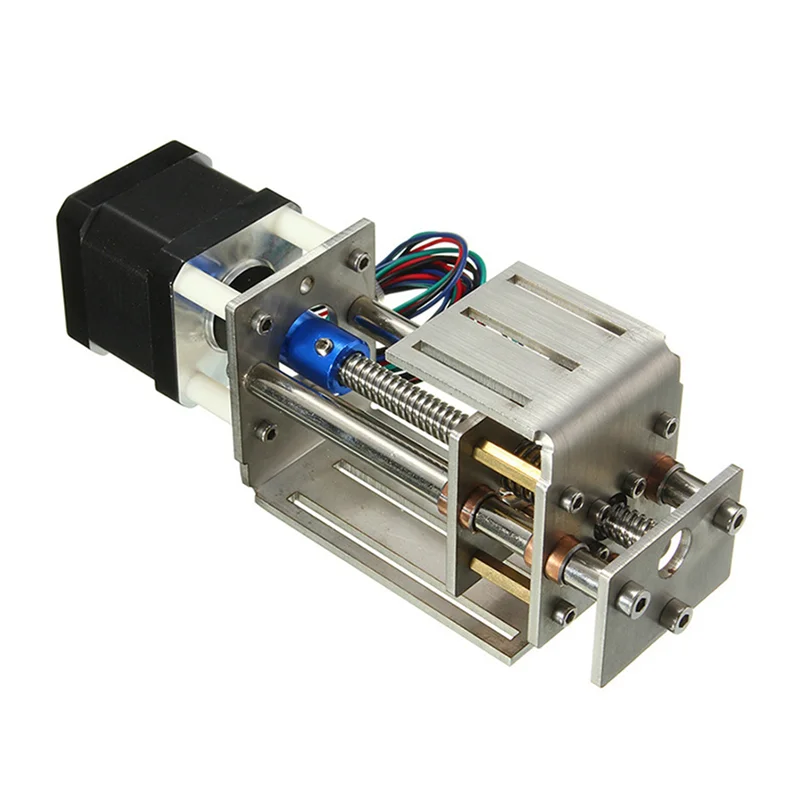 

B03C-2X CNC Z-Axis Sliding Table CNC Router Kit DIY Milling Small Transmission Module 100Mm Distance Wood Miller Z Axis Motor