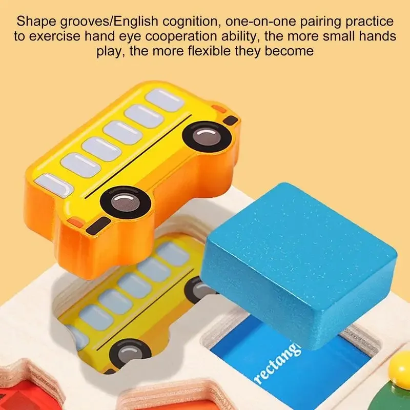 モンテッソーリ磁気木製迷路おもちゃ色分類形状マッチング早期教育玩具数学学習パズルボード子供のため