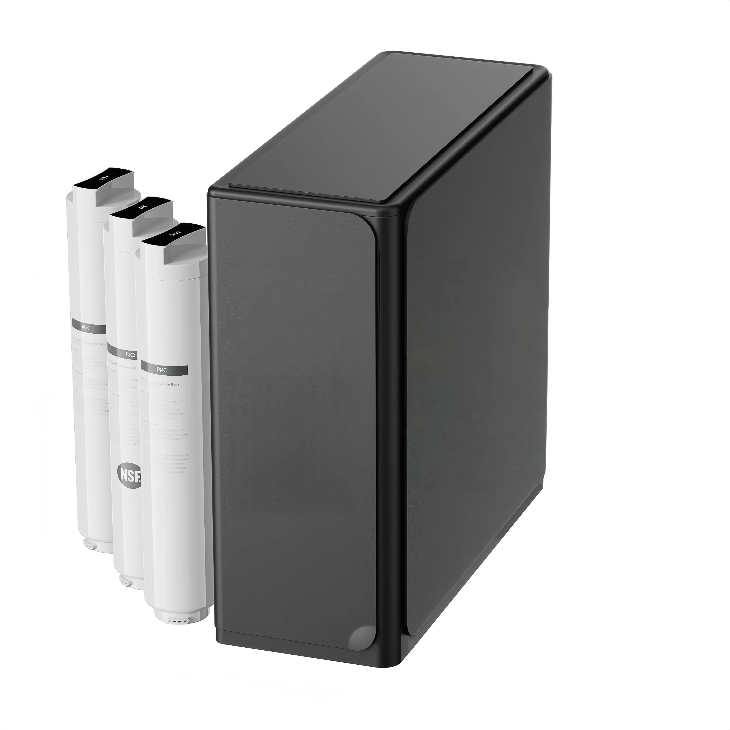 300GPD Non-Electric Bottom Mount RO Reverse Osmosis Water Filter System Household Sink Water Purifier
