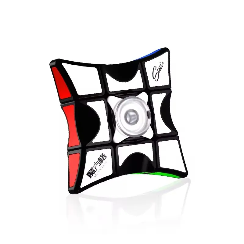 

QiYi 1x3x3 Finger Hand Spinner S Windmill Updated Magic Cube Speed Cubes Educational Puzzle Toys for Children