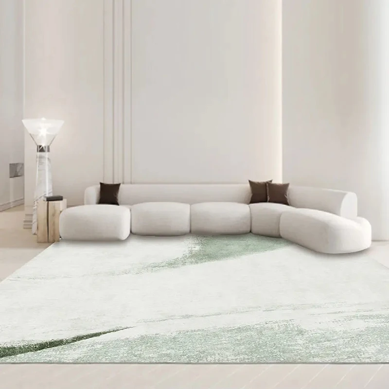 

Nordic Style Living Room Decoration Green Carpet Large Area Rugs for Bedroom Thick Plush Lounge Floor Mat Fluffy Soft Study Rug