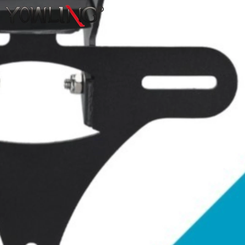 

For CFMOTO CF800mt-X 800MT-X Rally 2024 2025 2026 Led License Plate Holder Bracket Rear Licence Tail Tidy Fender Eliminator Kit