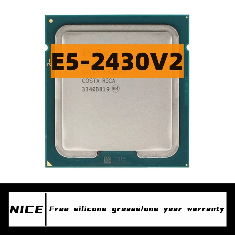 

E5 2430 V2 2.5GHz 6-Core 12-Thread CPU Processor 15M 80W LGA 1356