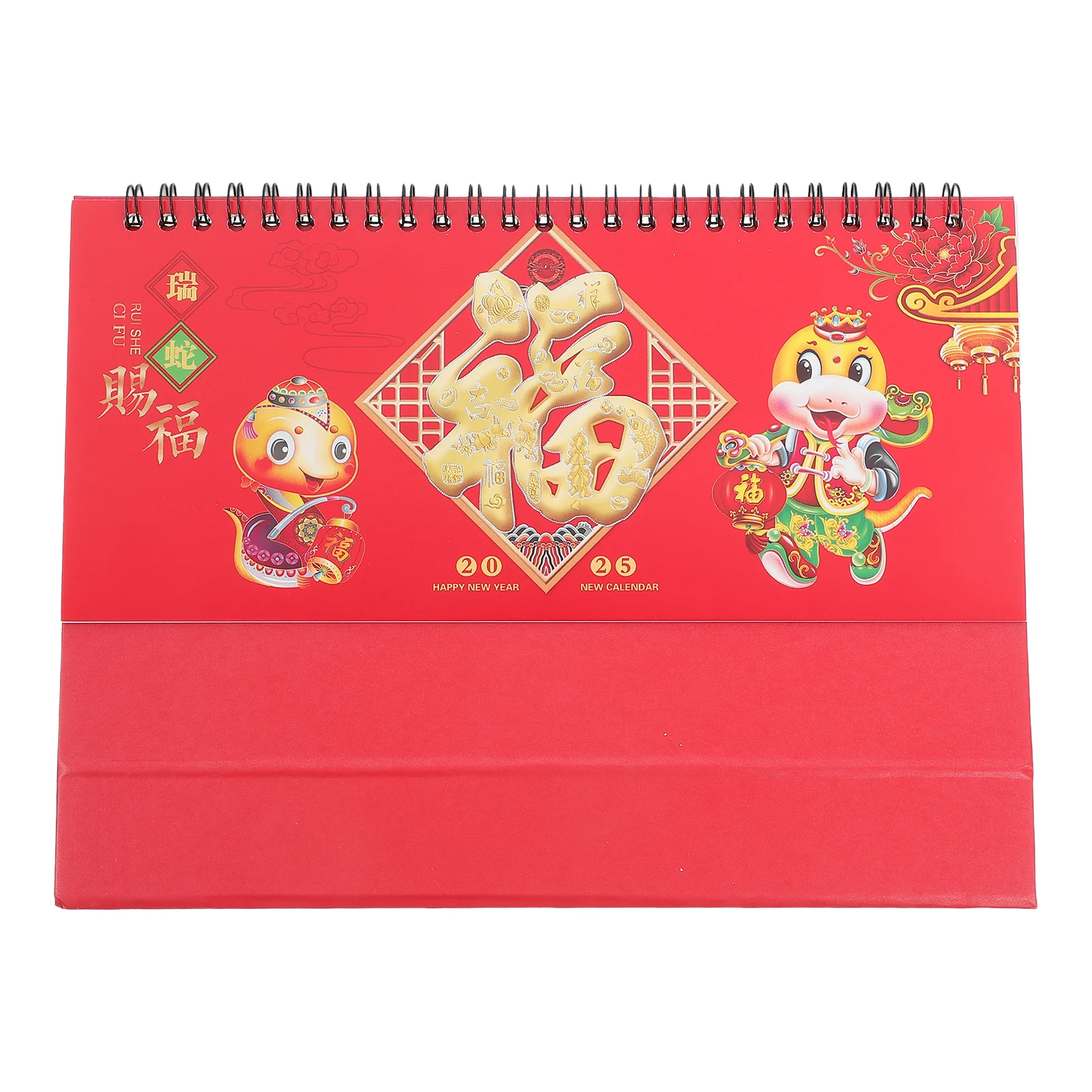 

Настольный календарь в китайском стиле 2025, винтажная живопись, флип-календарь, офисный ежемесячный планировщик, декор, китайский Новый год, Carlandar