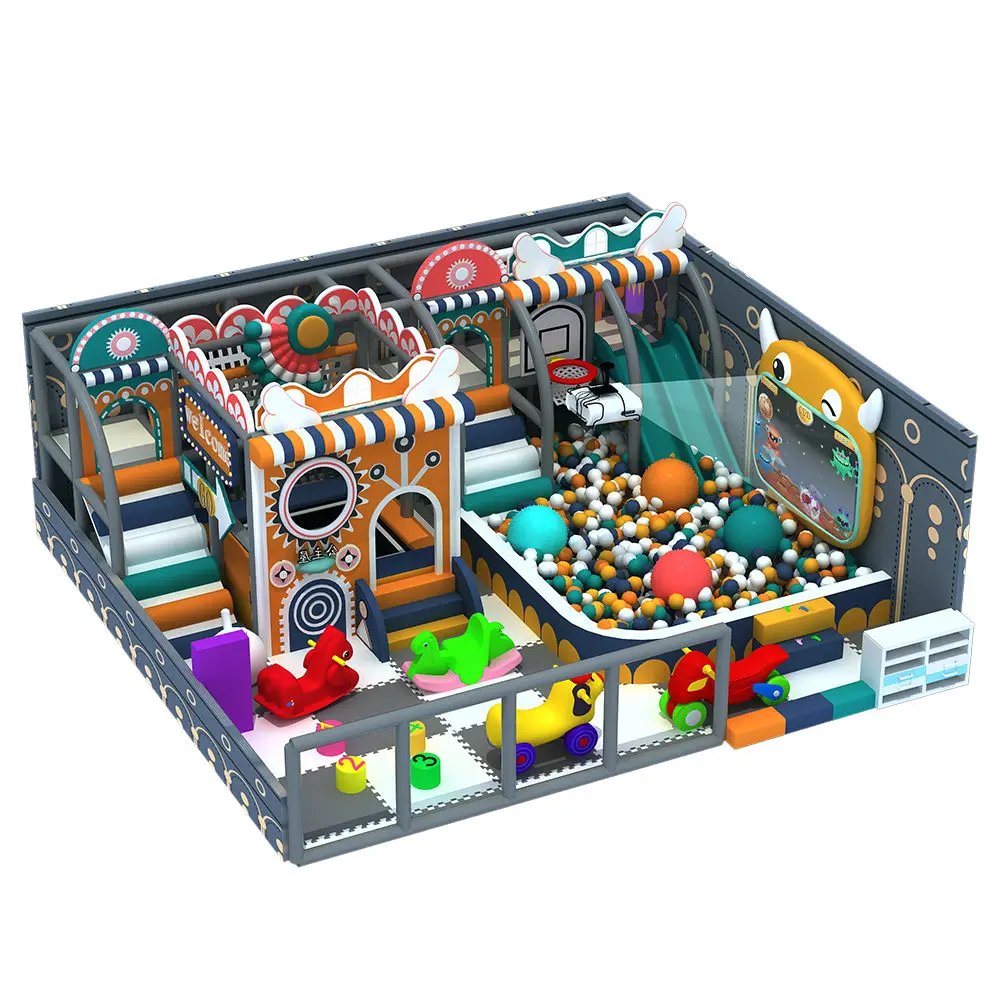Design & Manufacturer Available Commercial Kids Naughty Castle Soft Play Equipment Children Indoor Playground for Kids