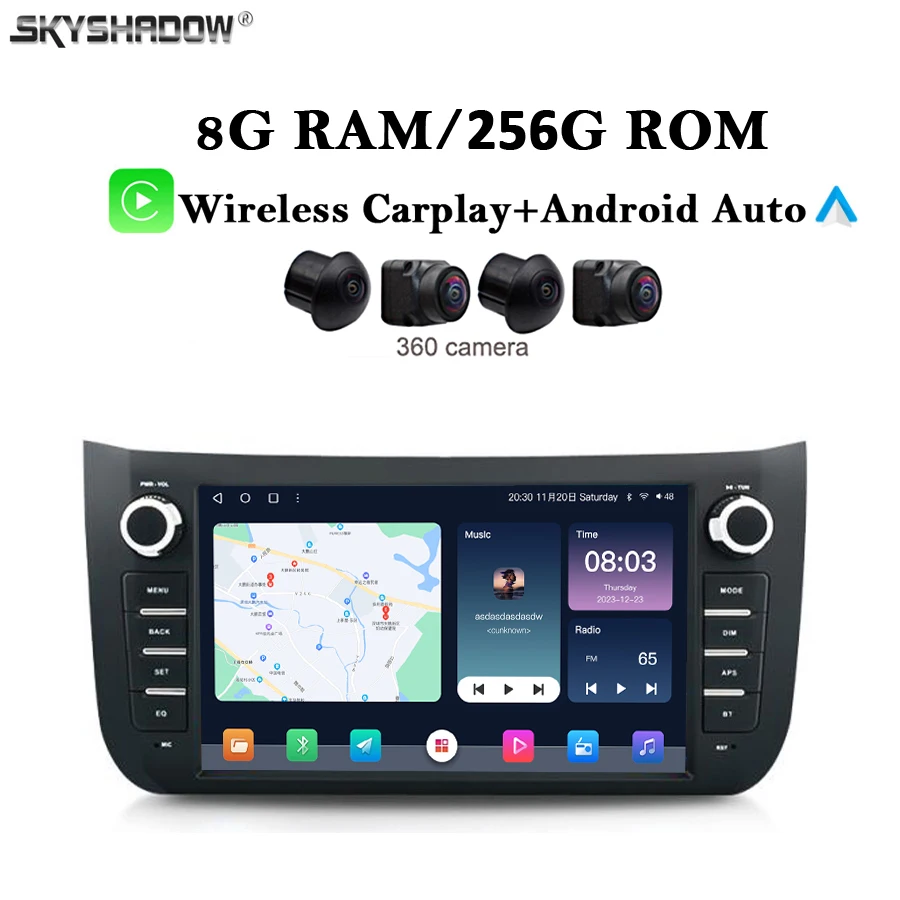 8G+256G Carplay Auto Android 13.0 9