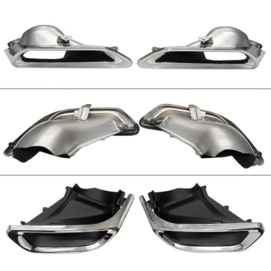 طرف يسار يمين متوافق مع 2018 2019 2020 Honda Accord تعديل ترقية العادم مع قوس لأداء العادم المحسن #4