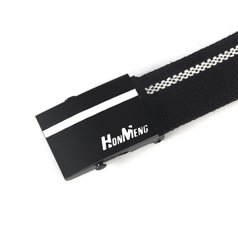 White Blue Black Military Automatic Buckle Nylon Belt Outdoor Hunting Multifunctional Tactical Canvas Belt High Quality Men Belt