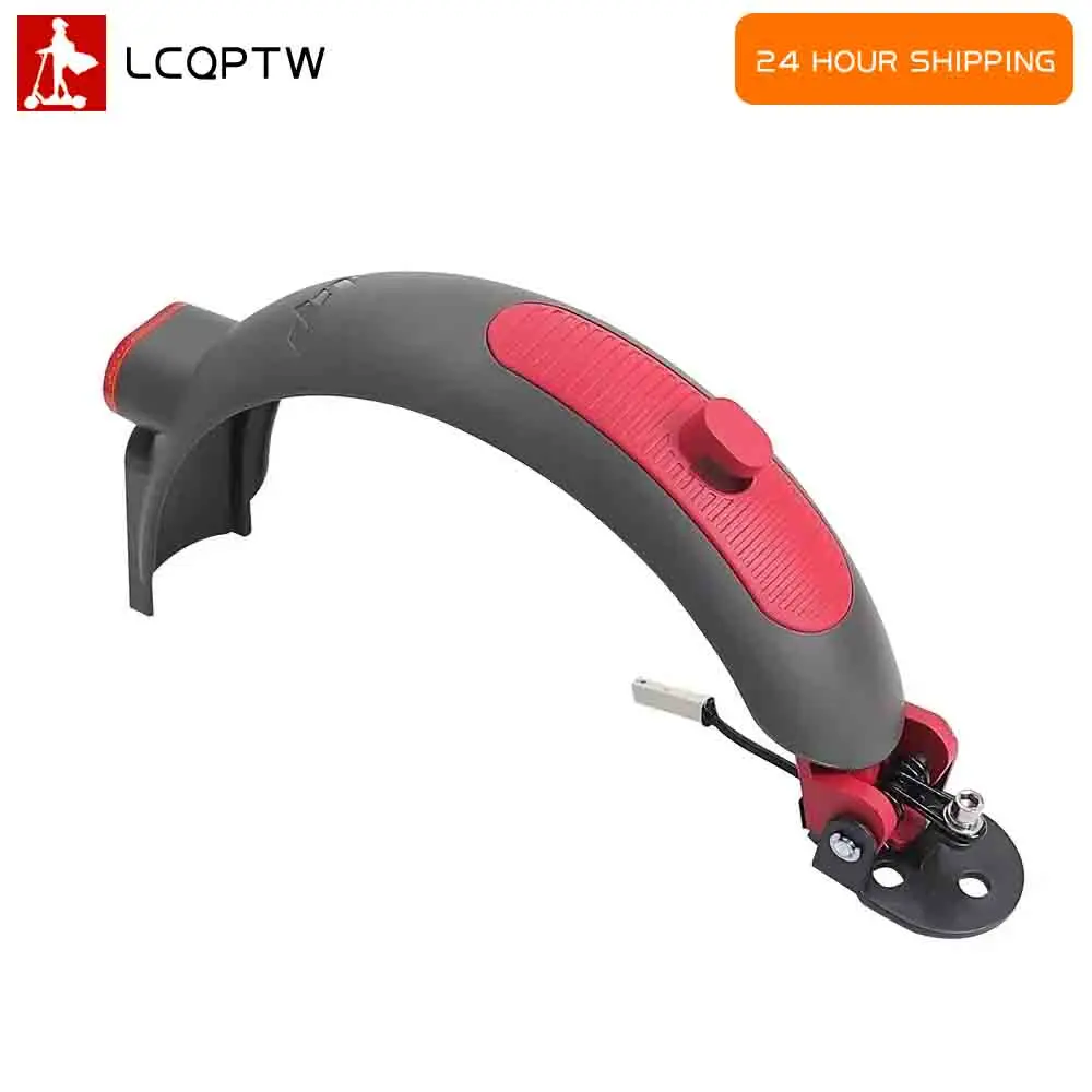 

Алюминиевое заднее крыло с задним фонарем, брызговик для электрического скутера для Xiaomi M365 Pro Pro2 1S Mi 3, крышка брызговика, детали для верховой езды