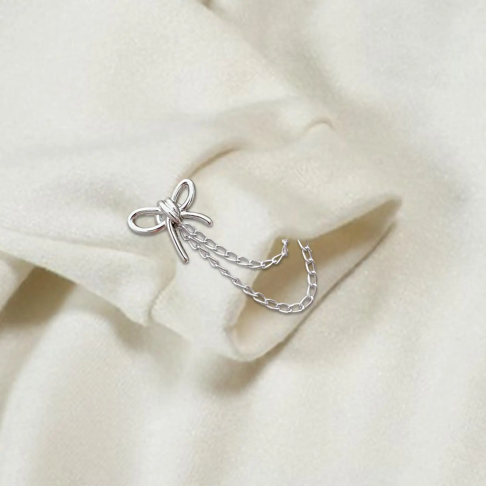 Multi-Function Magnetic Clothing Clip With Chain Metal Buttons Clip Clothes Scarf Trouser Legs Cuff Fixing Magnet Pin