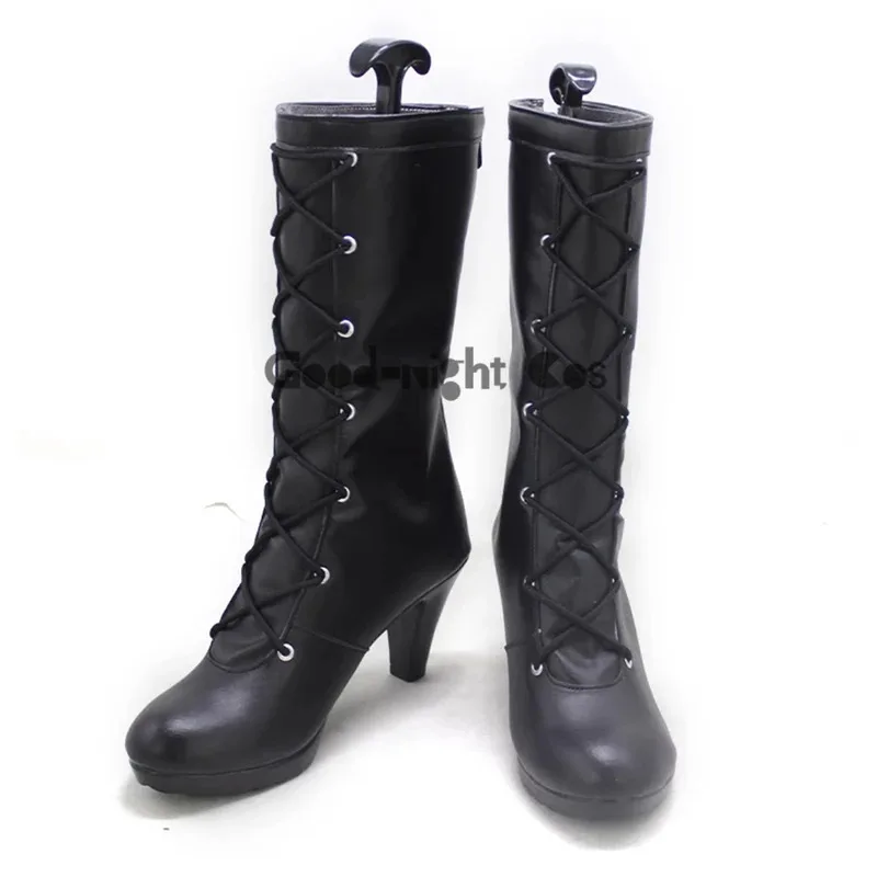 لعبة الأزرق الأرشيف Siromi iori تأثيري أحذية سوداء عالية الكعب أحذية أحذية الدعائم النساء Siromi iori لعب الأدوار مخصص