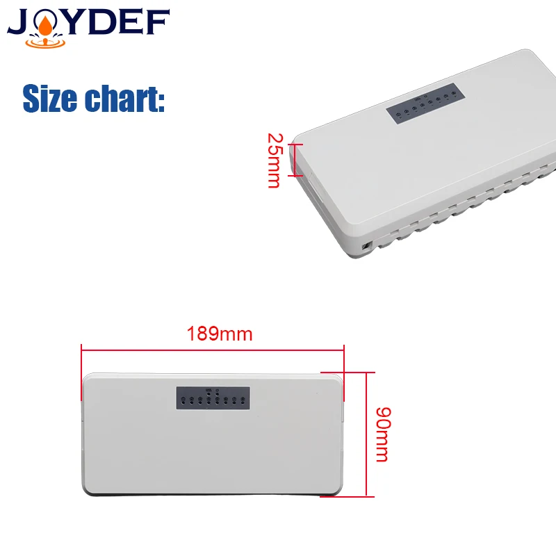 8-Zone Concentrator Underfloor Heating Centre Hub Controller for Mainfold Gas Boiler/Tuya Smart Wifi Thermostat/Actuator