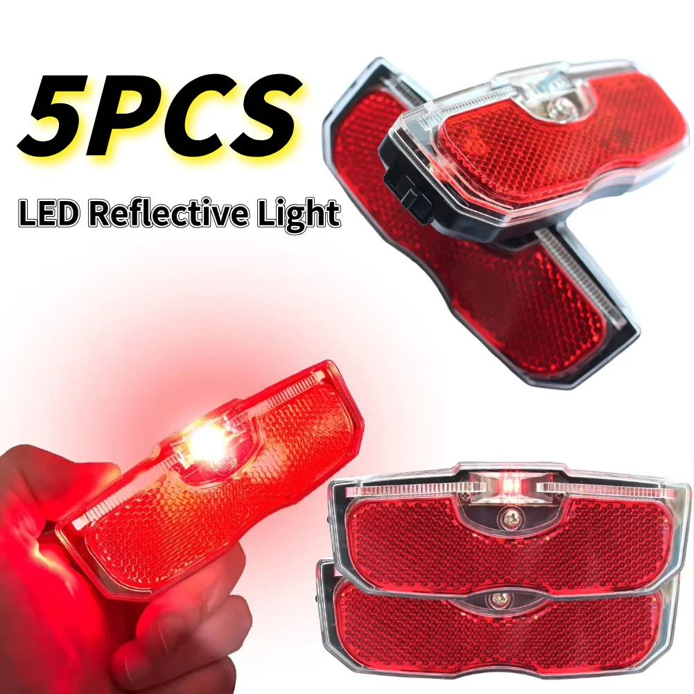Fahrrad Rack Rücklicht LED MTB Fahrrad Gepäck Rack Reflektierende Licht MTB Reiten Warnung Reflektor Radfahren Zubehör