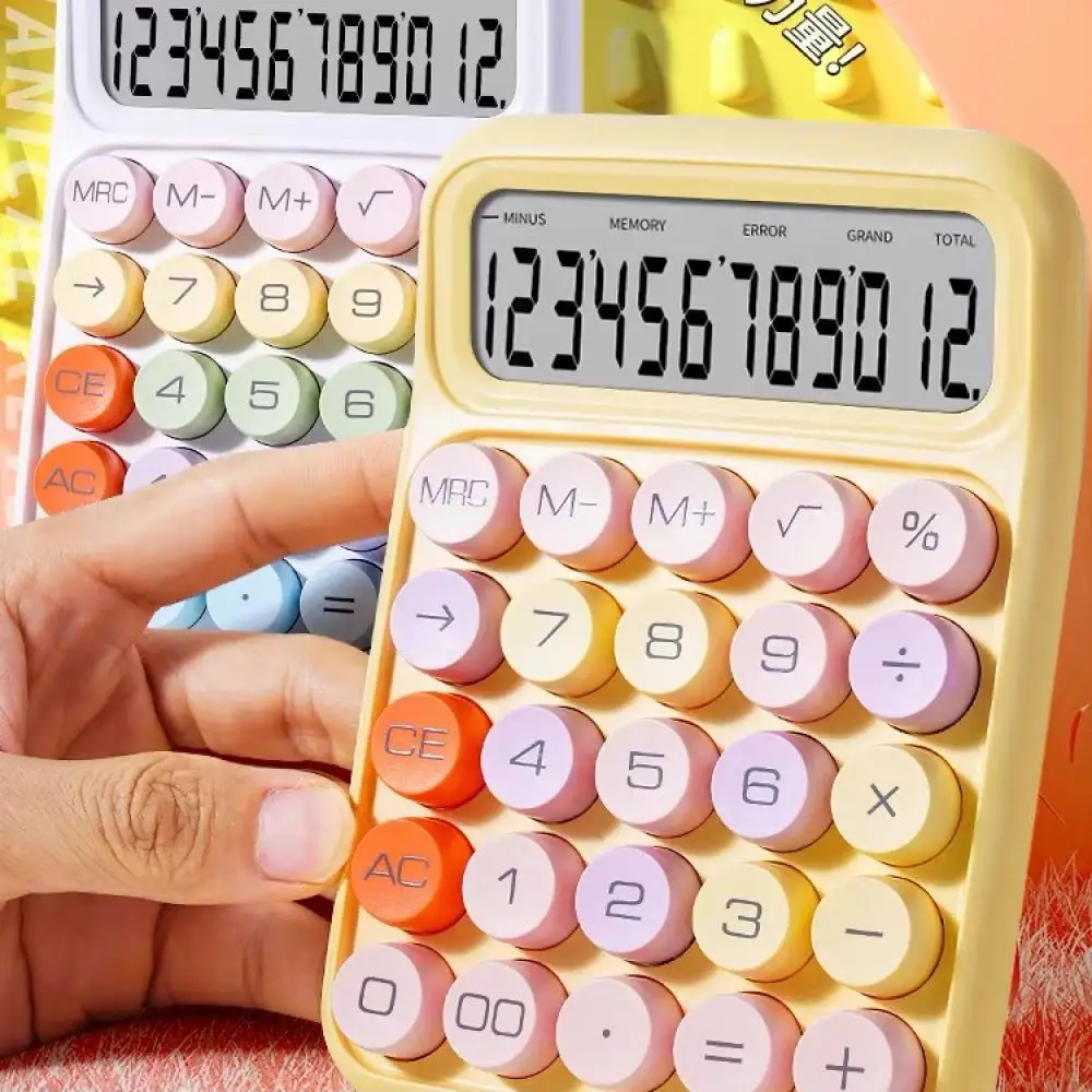 Dopamine Color Calculator Goddess Style Good-looking Cute Internet Celebrity Financial Office Computer Children Student Only