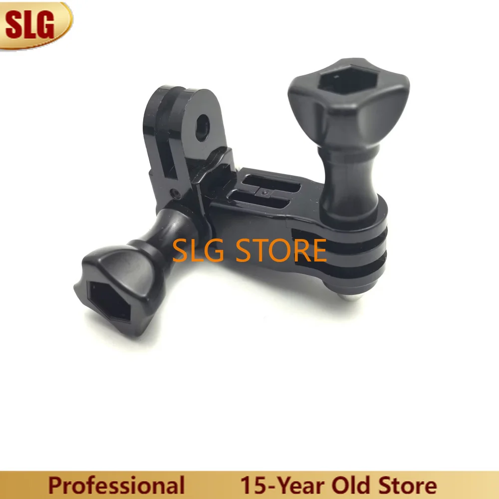 100% novo adaptador original extensão ajustar braço comum base de montagem para gopro todos herói 13 12 11 10 9 8 7 6 5 câmera substituir parte