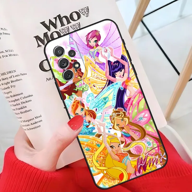 Girl W-Winx Clubs Phone Case For Samsung Galaxy A33 A31 A50 A32 A73 A40 A20 A23 A34 A14 A54 Back Cover