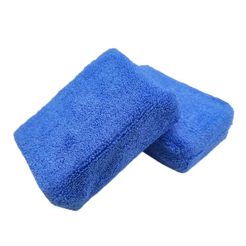 5-in-1 Microfiber Car Sponge (2/4/6 Pack) – Scratch-Free Wash & Wax, Super Absorbent for Detailing, Polishing, Drying