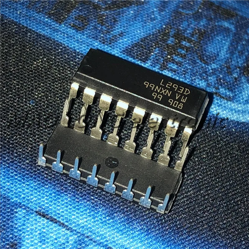 5PCS/LOT  New L293 L293D DIP-16 Stepping Driver Chip/Driver Four Diodes New In Stock