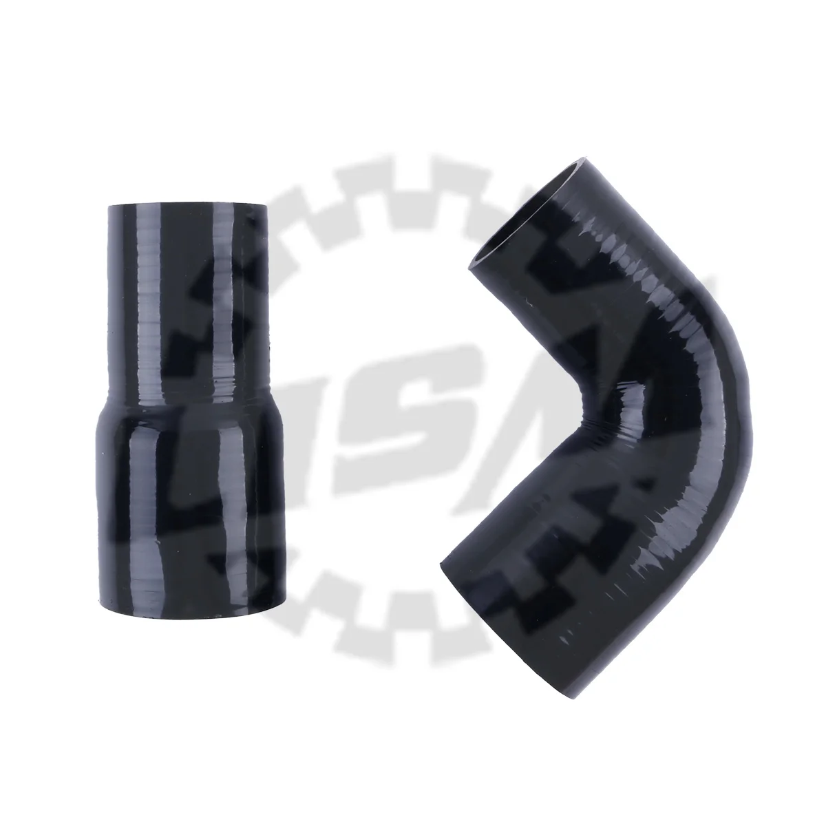 

2PCS For BMW 135i 335i N54 N55 E82 E90 E92 Silicone VRSF 7.5" Intercooler Hose Kit Pipe 4PLY Silicone Tube