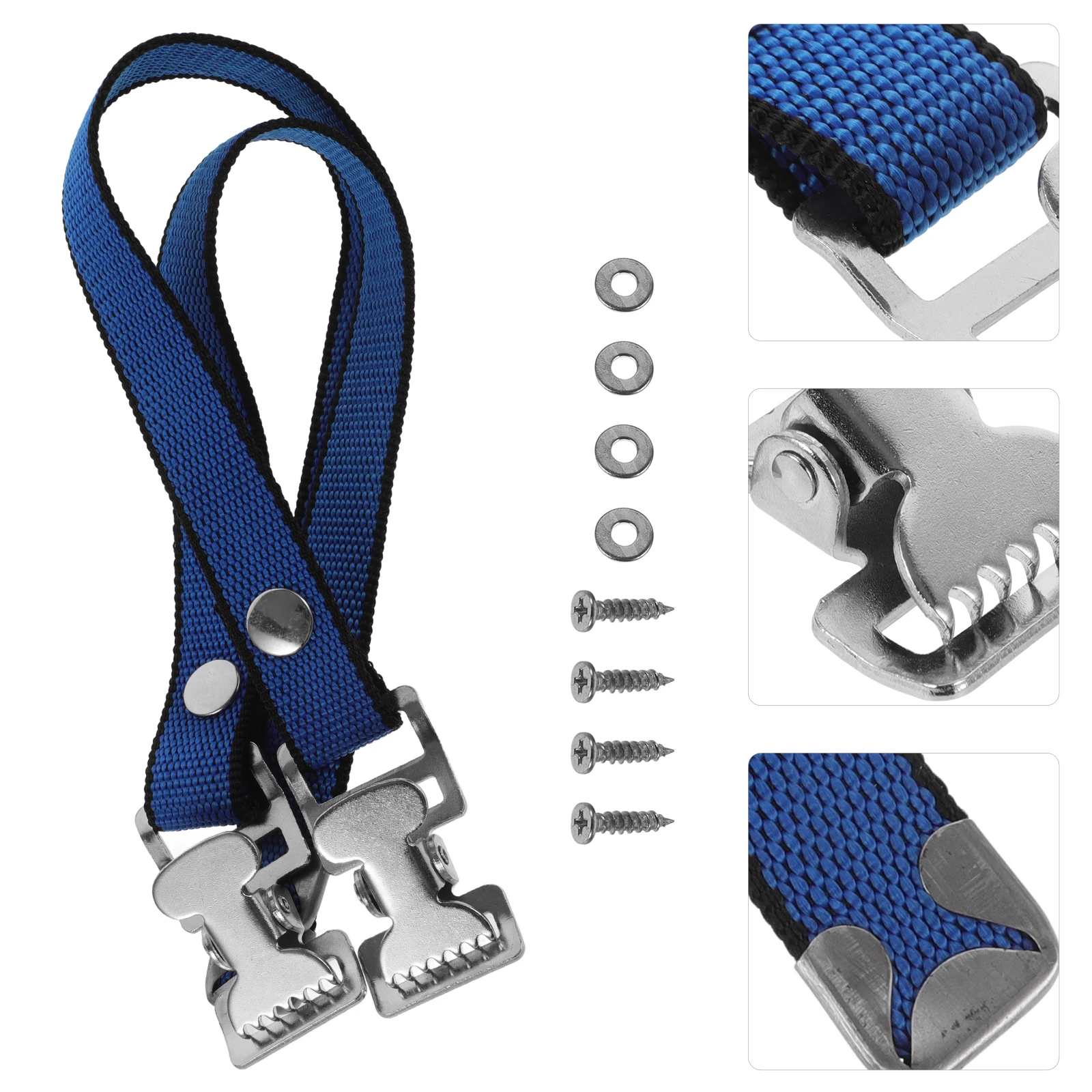 1 مجموعة دريوال طوالة الأشرطة عدة قابل للتعديل الساق العصابات القدم لاستبدال البناء المحمولة استخدام دريوال ركائز القدم الأشرطة #5