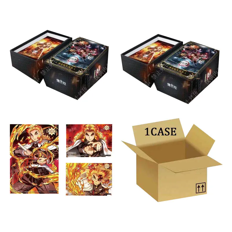 

Wholesale Demon Slayer Collection Card Booster Box Jikashe Infinity Train Popular Charm Meinan 1 Case Of Game Cards