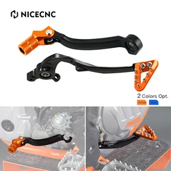 For KTM EXC300 EXC EXCF SX SXF XC XCF XCW TPI 6D 125 250 300 350 400 450 500 2017-2023 Forged Brake Pedal Lever & Shift Lever