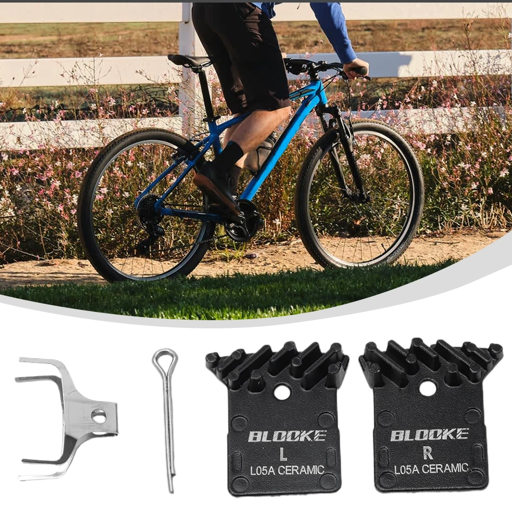 

Bicycle Brake Pads Radiator Resin Metal Ceramic Disc Brake Pad Bicycle L03A/L04A/L05A Road Dirt Bike Thermal Brake Pads