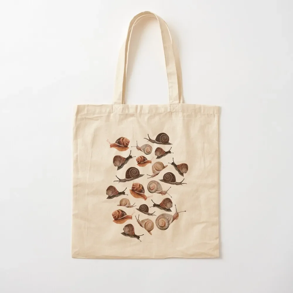 

A Slew of Snails Tote Bag the tote bag canvas tote