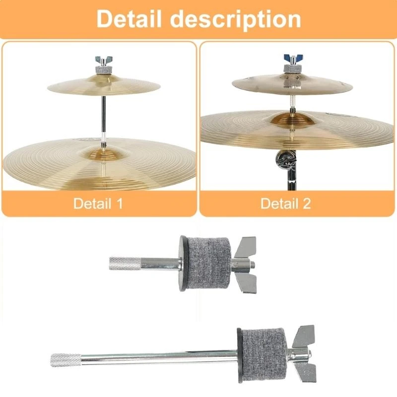 Cymbal Stacker Drum Cymbal Boom Arm Holder for Playing Concert Music Enthusiast
