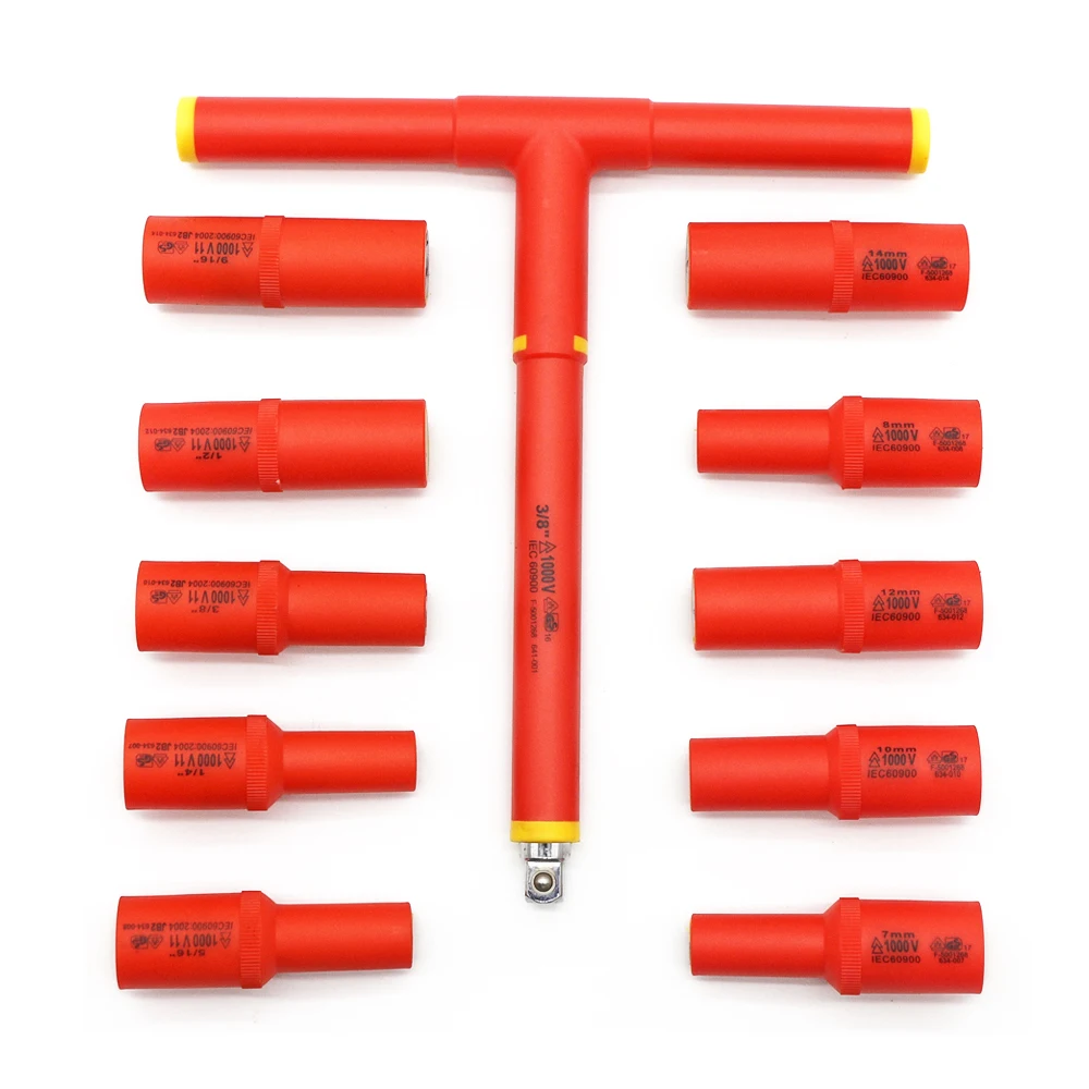 27PCS withstand voltage insulation tool  VDE electrical tools new energy electric vehicle Repair 1000v insulated 