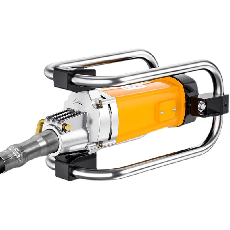 Vibratore per calcestruzzo a telaio monofase 220v da cantiere vibratore per cemento Plug-in ad alta frequenza con vibrazione
